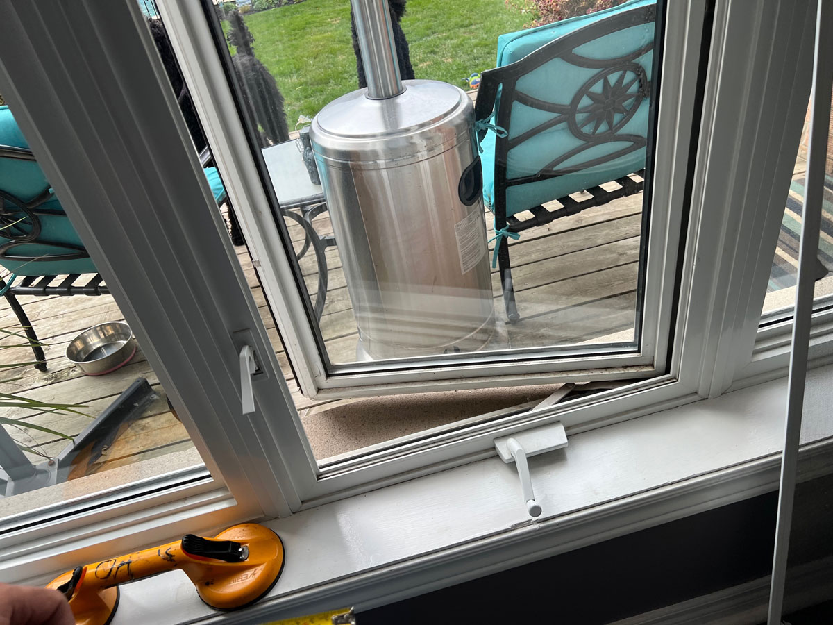Window glass replacement